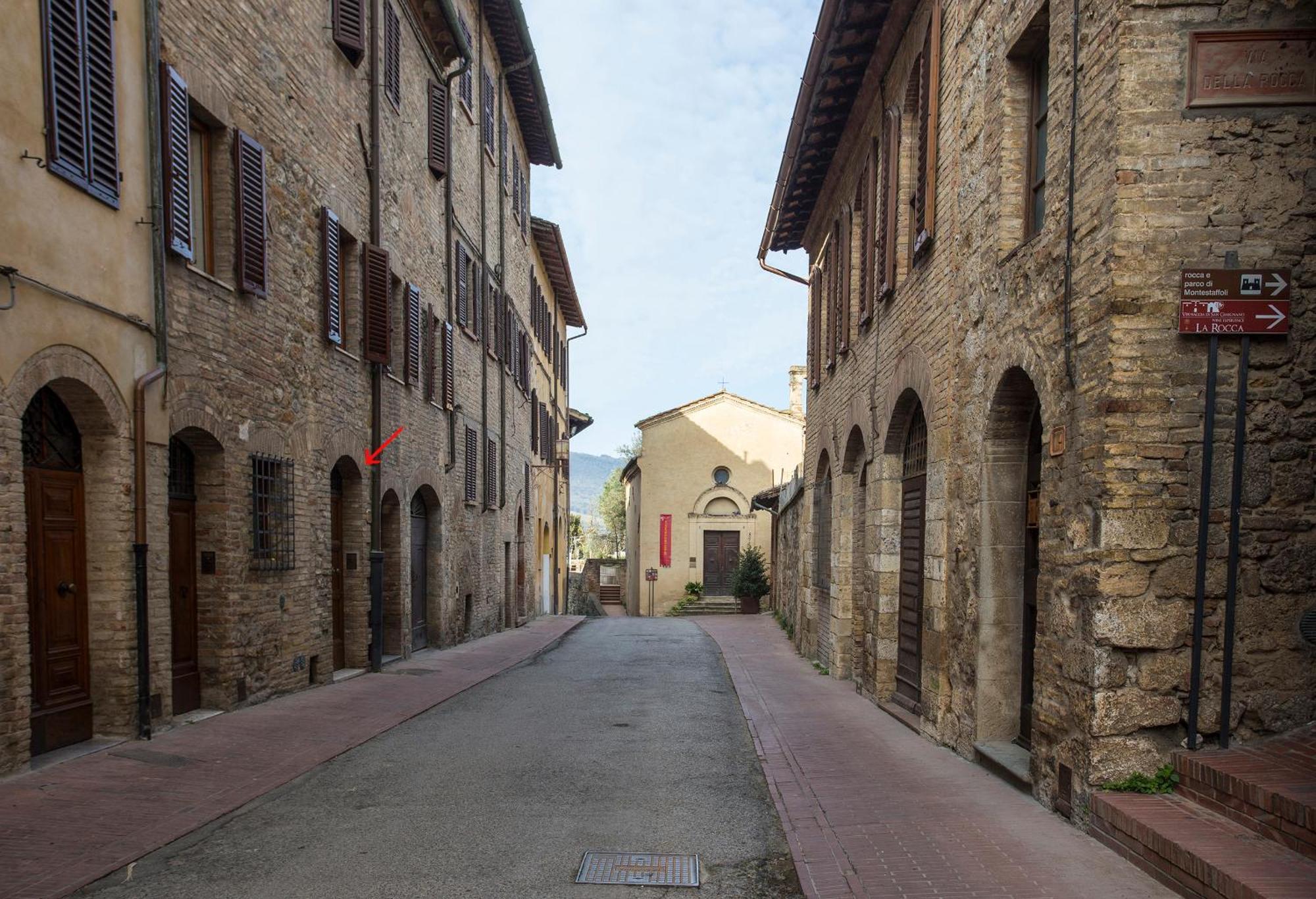 Appartamento Le Palme Con Terrazze In Centro San Gimignano Eksteriør billede